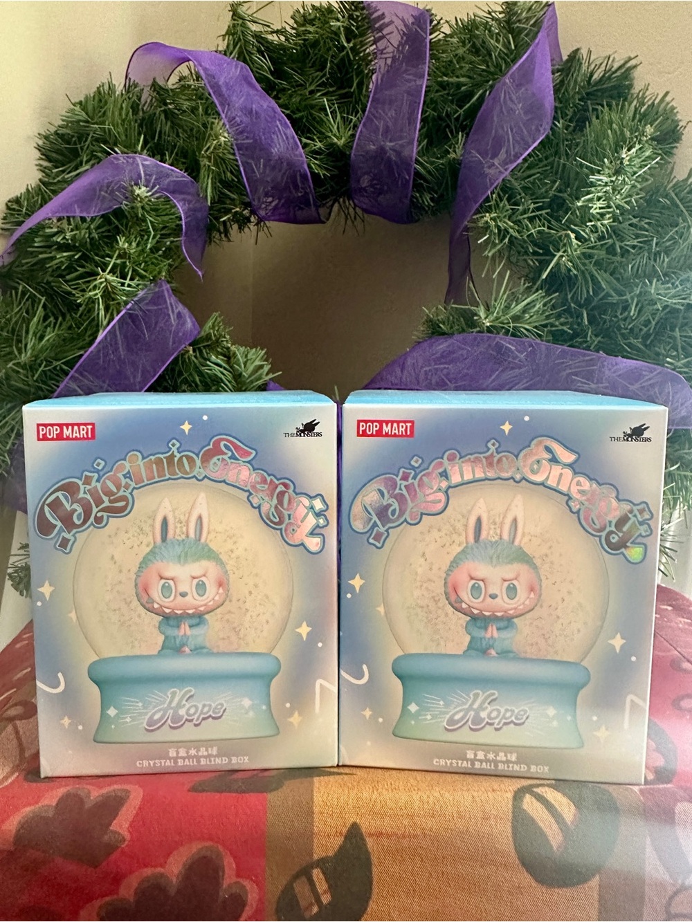 POP MART Crystal Ball Blind Box Pair - Sealed